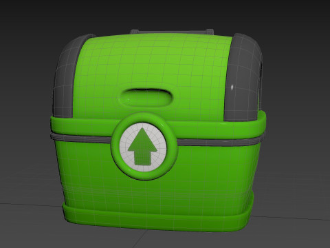 Prop286 Bin 3D Model