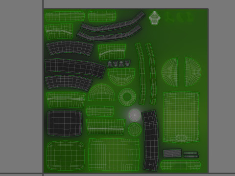 Prop286 Bin 3D Model