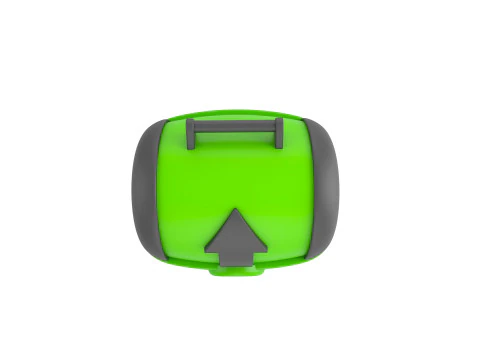Prop287 Level Up Bucket 3D Model