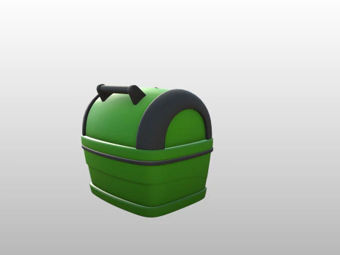Prop287 Level Up Bucket 3D Model