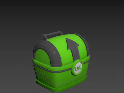 Prop287 Level Up Bucket Modelo 3D