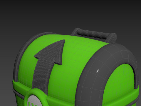 Prop287 Level Up Bucket Modelo 3D