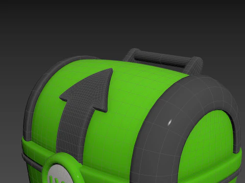 Prop287 Level Up Bucket 3D Model