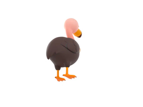 Character318 Vulture 3D Model