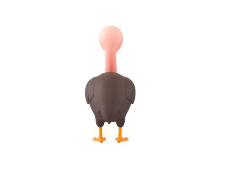Character318 Vulture 3D Model