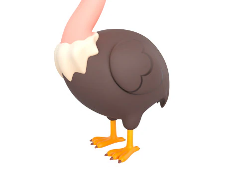 Character318 Vulture 3D Model