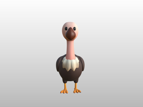 Character318 Vulture 3D मॉडल
