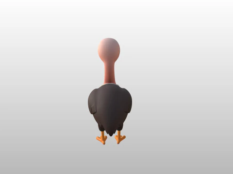 Character318 Vulture 3D Model