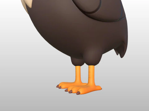 Character318 Vulture 3D Model