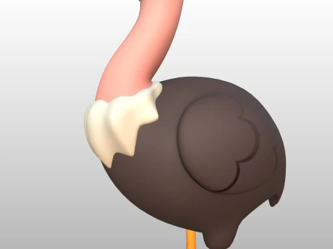 Character318 Vulture 3D Model