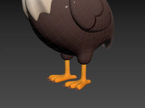 Character318 Vulture 3D Model
