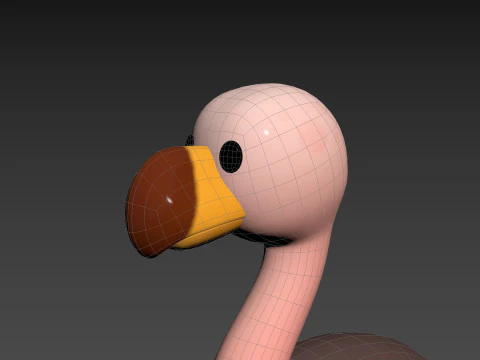 Character318 Vulture 3D Model