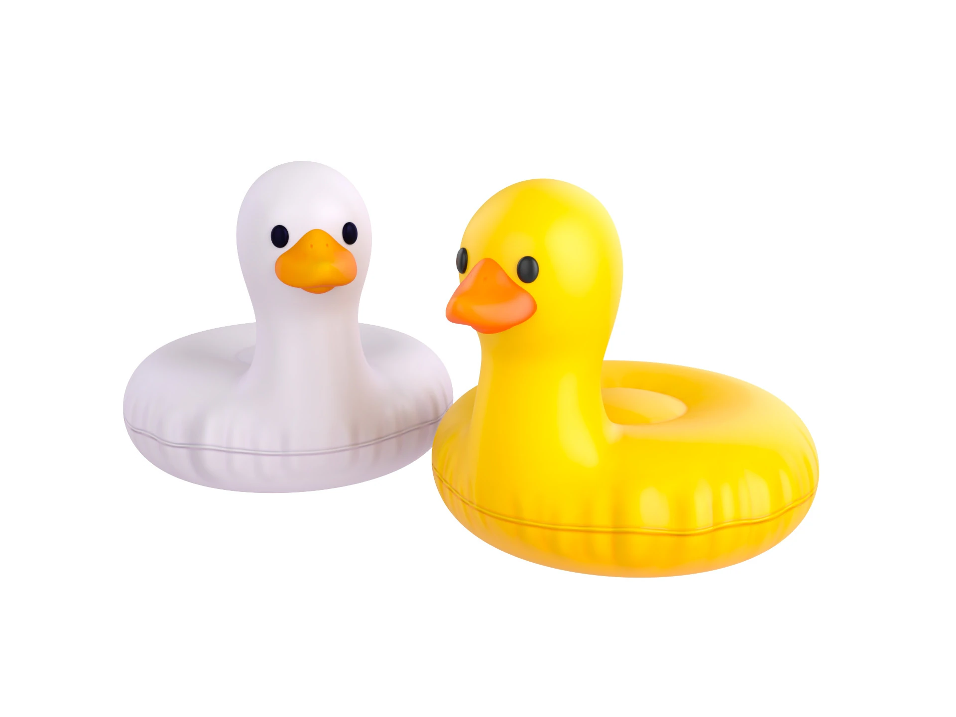 Prop290 Duck Ring 3D Model .c4d .max .obj .3ds .fbx .stl .blend