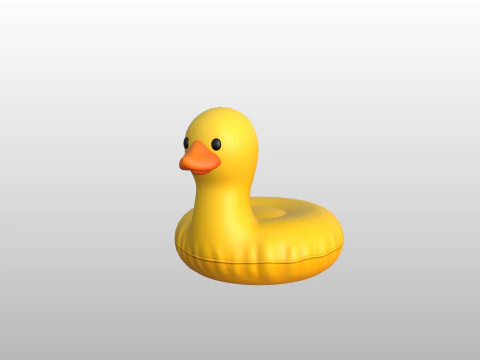 Prop290 Duck Ring 3D Model