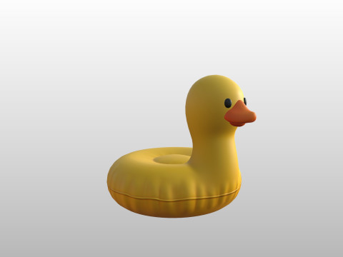 Prop290 Duck Ring Modèle 3D
