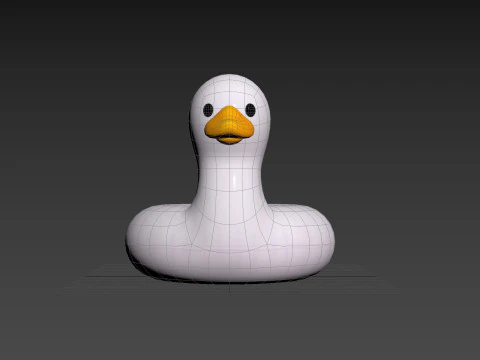 Prop290 Duck Ring 3D Model
