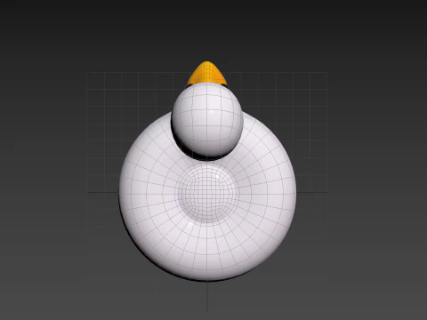 Prop290 Duck Ring 3D Model