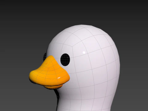 Prop290 Duck Ring 3D Model