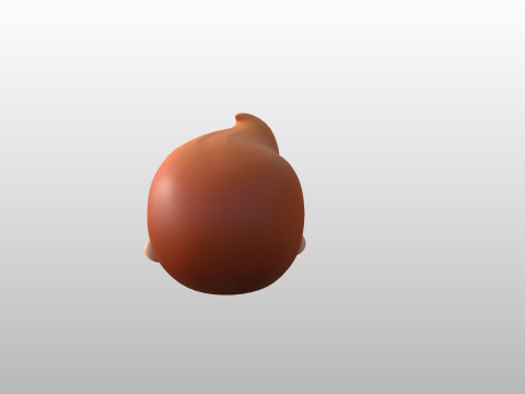 Prop291 Boy Head 3D Modell