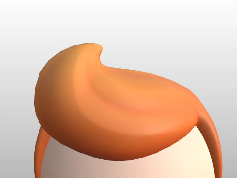 Prop291 소년 머리 3D 모델