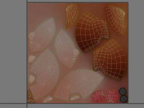 Prop291 소년 머리 3D 모델