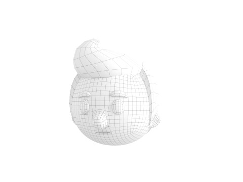 Prop291 Boy Head 3D Modell