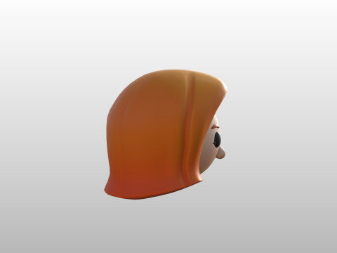 Prop292 Woman Head 3D Model