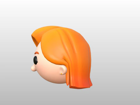 Prop292 Woman Head 3D Model