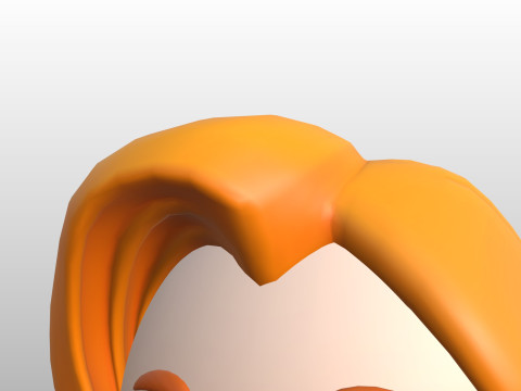 Prop292 Woman Head 3D Model