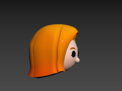 Prop292 Woman Head 3D Model