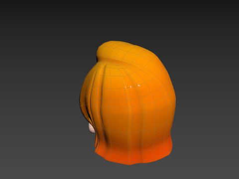 Prop292 Woman Head 3D Model
