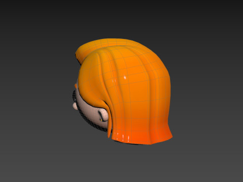 Prop292 Woman Head 3D Model