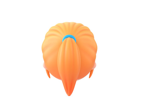 Prop294 Girl Head 3D Model