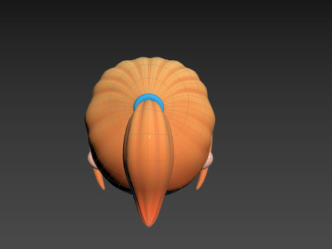Prop294 Girl Head 3D Model