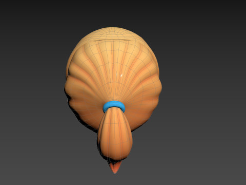 Prop294 Girl Head 3D Model