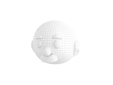Prop295 Old Man Head 3D Model
