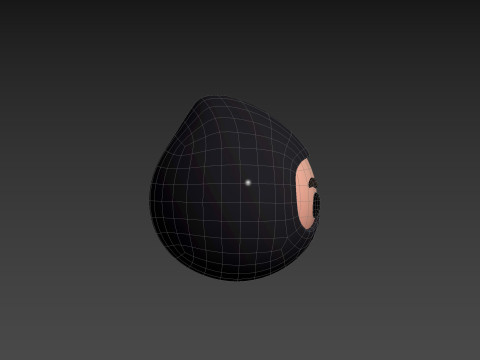 Prop297 Ninja Head 3D Model