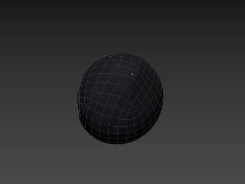 Prop297 Ninja Head 3D Model