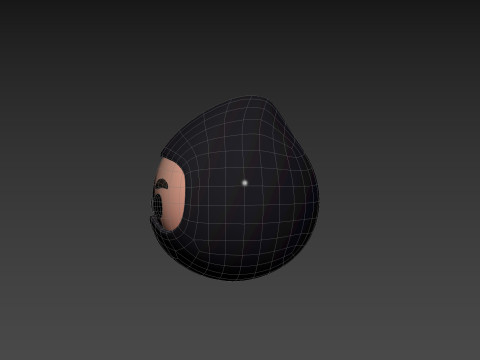 Prop297 Ninja Head 3D Model