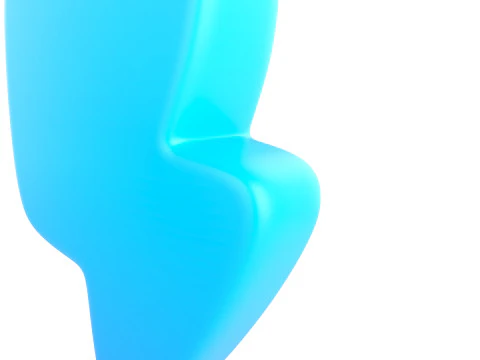 Symbole024 Foudre Modèle 3D