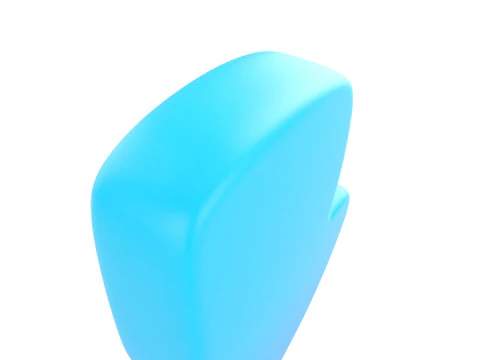 Symbole024 Foudre Modèle 3D