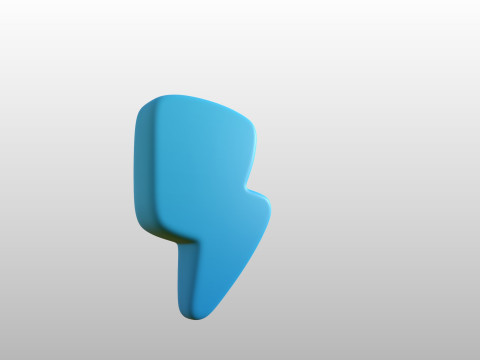 Symbol024 Lightning Modelo 3D