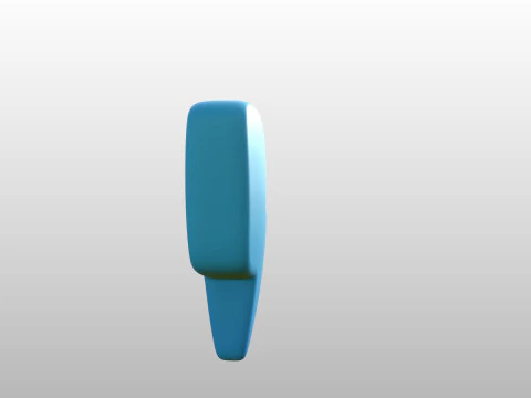 Symbole024 Foudre Modèle 3D