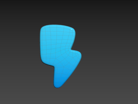 Symbol024 Lightning Modelo 3D