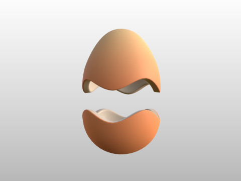 Prop298 Egg 3D Model