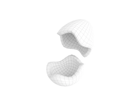 Prop298 Uovo Modello 3D