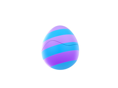 Prop299 Easter Egg Modello 3D