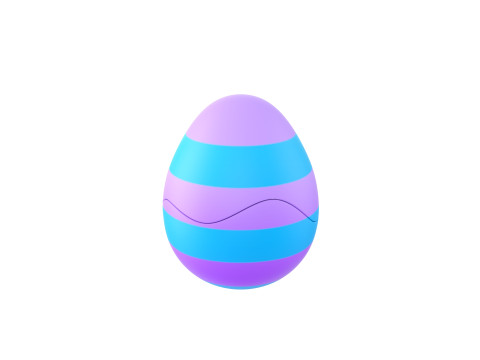 Prop299 Easter Egg Modello 3D