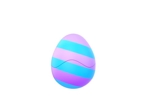 Prop299 Easter Egg Modello 3D