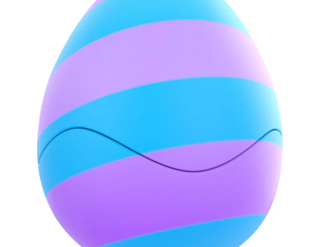 Prop299 Easter Egg 3D Model